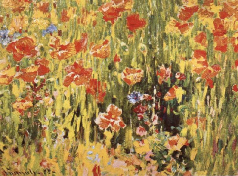 Poppies, Robert William Vonnoh